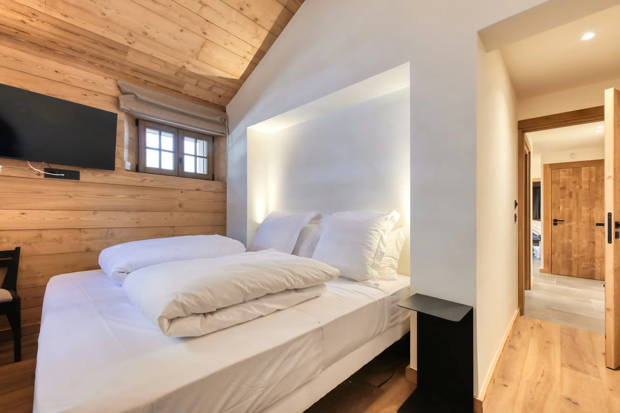 Chambre — Appartement Vue Mont Blanc - 6 p